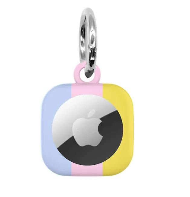 3pcs pink For Airtag Silicone Case, Silicone Case for Apple Anti-lost Device AZ22196