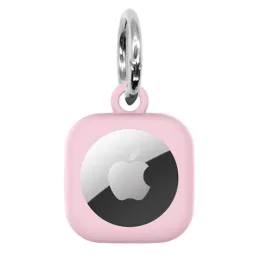 3pcs pink For Airtag Silicone Case, Silicone Case for Apple Anti-lost Device AZ22196