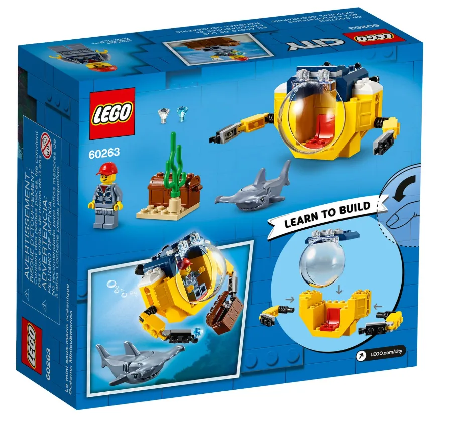 60263 LEGO® City Ocean Mini-Submarine