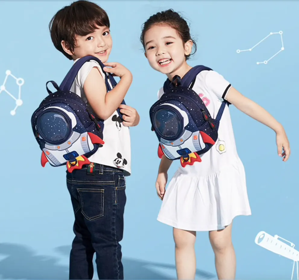 Batch New - Purple Rocket Toddler Bag