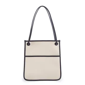 Black Korean Canvas Messenger Bag | Shoulder Bag | Crossbody Bag