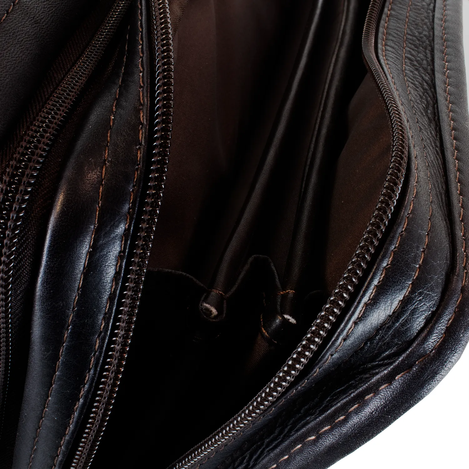 Dorado Leather Expandable Fan-File Brief