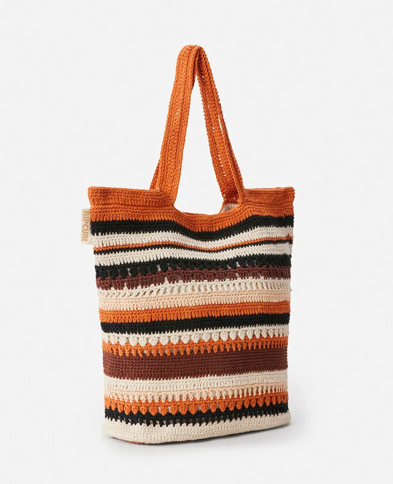 Ellis Crochet 37L Tote Bag (Cinnamon)