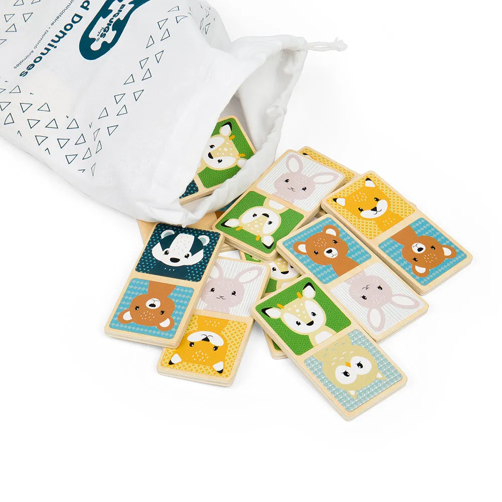 FSC® Certified Woodland Animal Dominoes