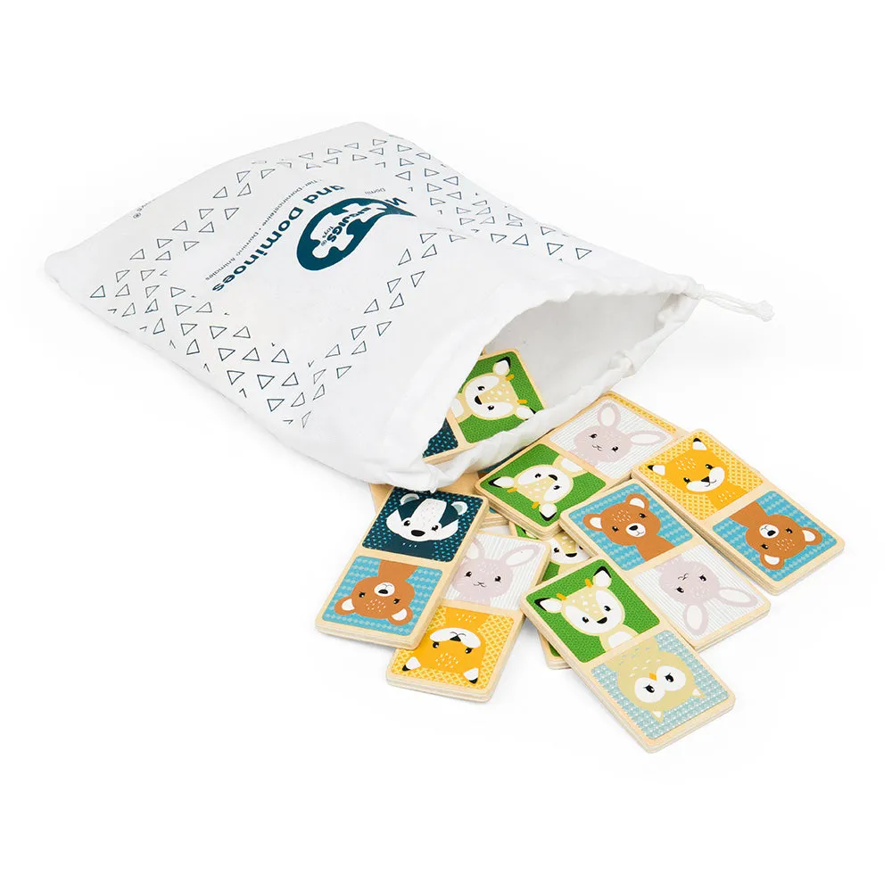FSC® Certified Woodland Animal Dominoes