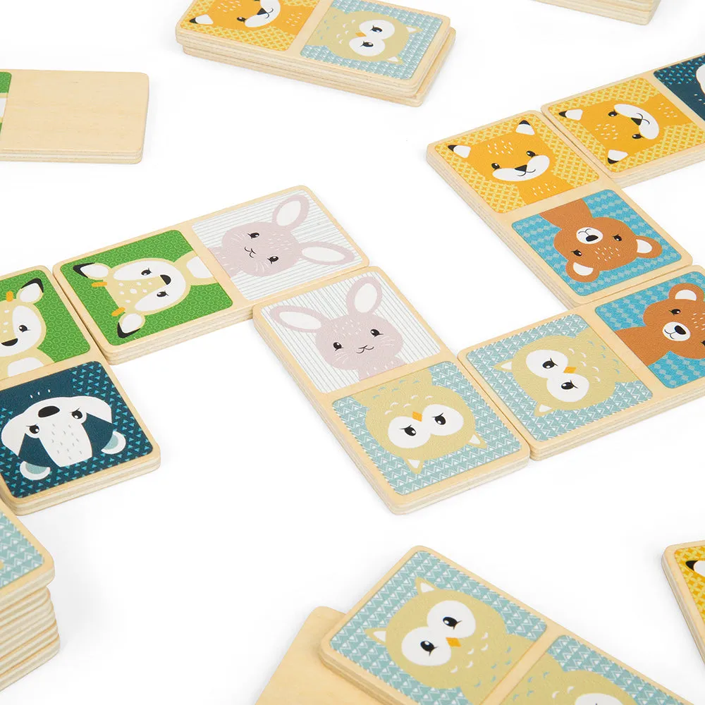 FSC® Certified Woodland Animal Dominoes