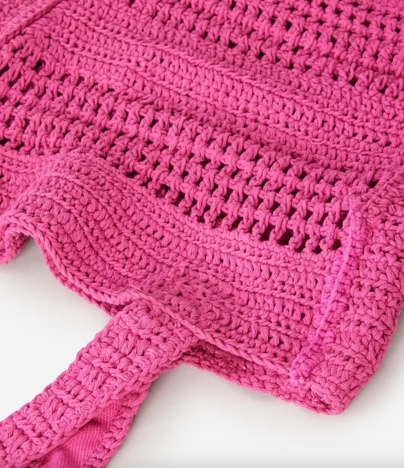 Holiday Crochet 8L Tote Bag