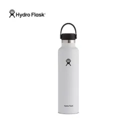 Hydro Flask 24 oz Standard Mouth Flex Cap White