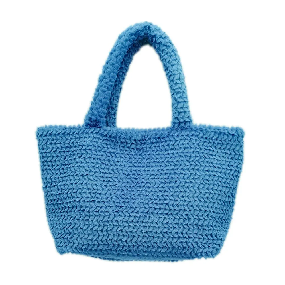 iLLASPARKZ Fuzzy Fur Tote Bag