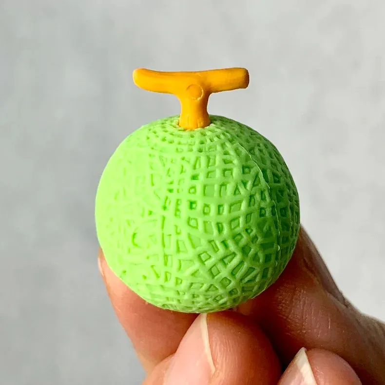 Iwako Fruit Puzzle Eraser Set of 8