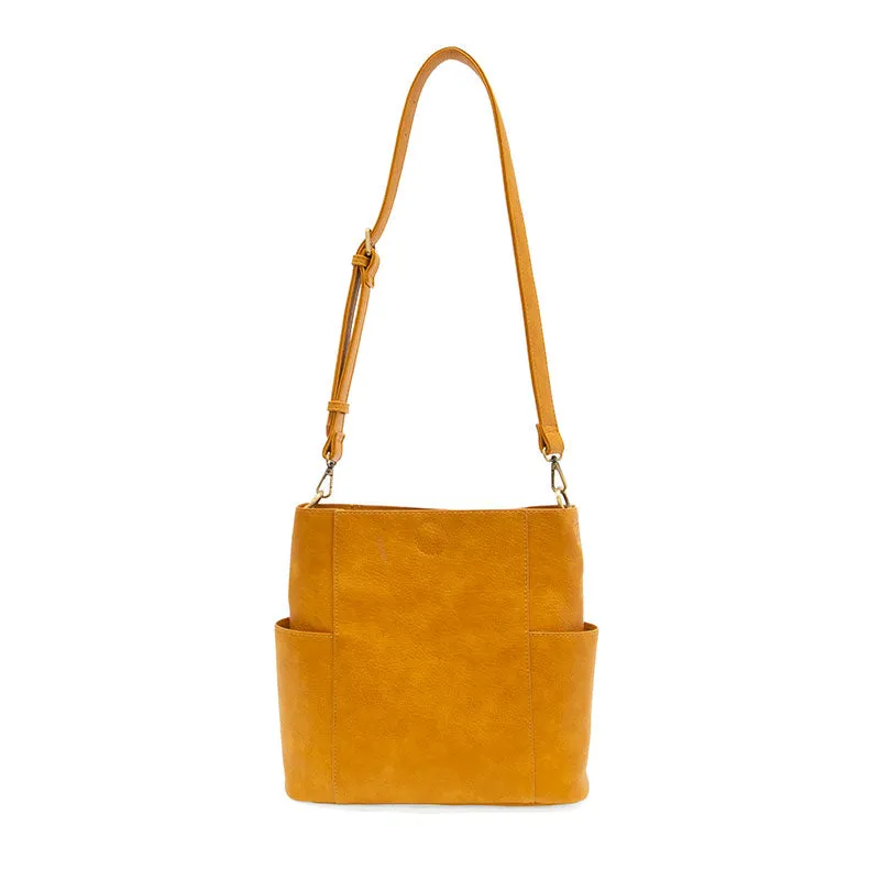 Kayleigh Side Pocket Bucket Bag by Joy Susan