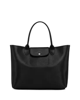 Le Pliage City Longchamp Canvas Tote Bag, Black