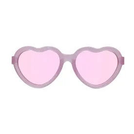 Limited Edition | Non-Polarized Mirrored Heart Sunglasses | Sparkle Squad
