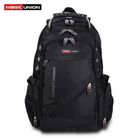 MAGIC UNION Men Customized Laptop Backpack Travel Bag Man Large Capacity Backpack Waterproof Shoulder Bags Computer Packsack