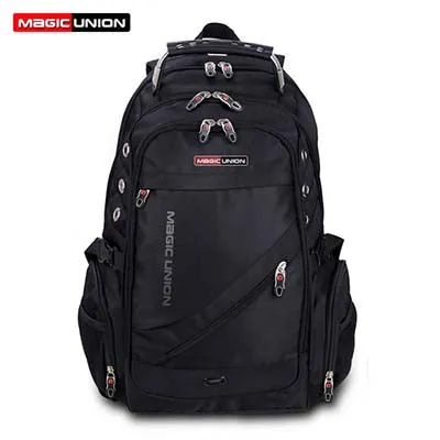 MAGIC UNION Men Customized Laptop Backpack Travel Bag Man Large Capacity Backpack Waterproof Shoulder Bags Computer Packsack