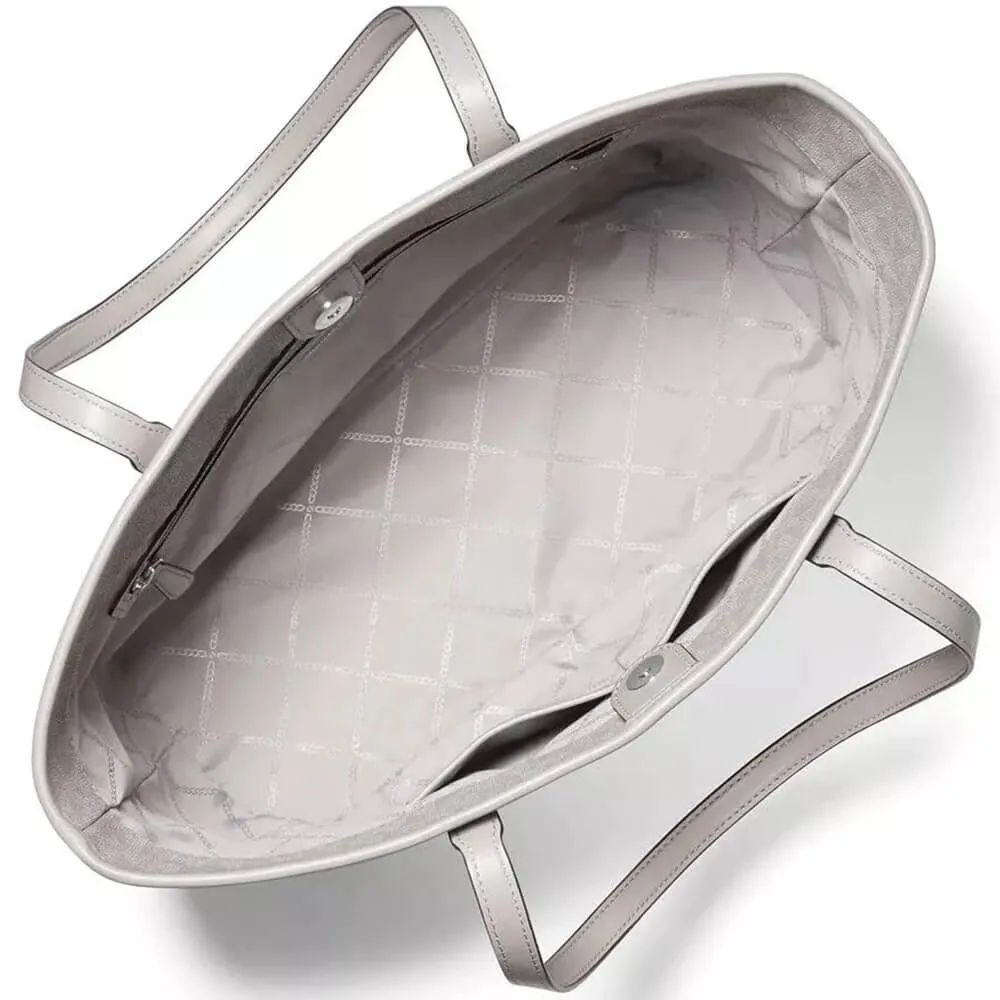 Michael Kors Carter MK Signature VC Tote Bag, Gray