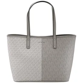 Michael Kors Carter MK Signature VC Tote Bag, Gray
