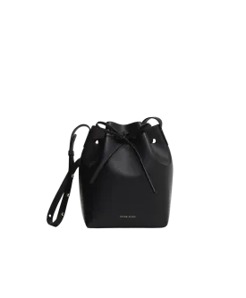 Mini Bucket Bag in Black/flamma