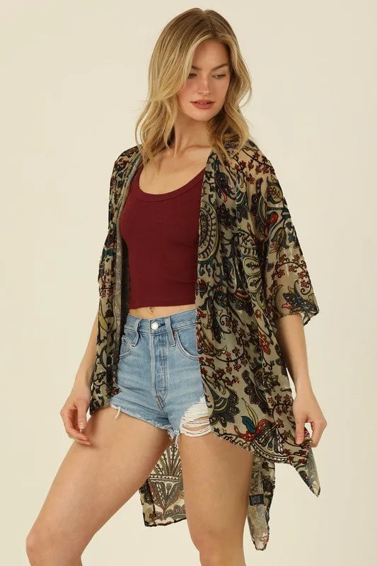 Paisley Kimono