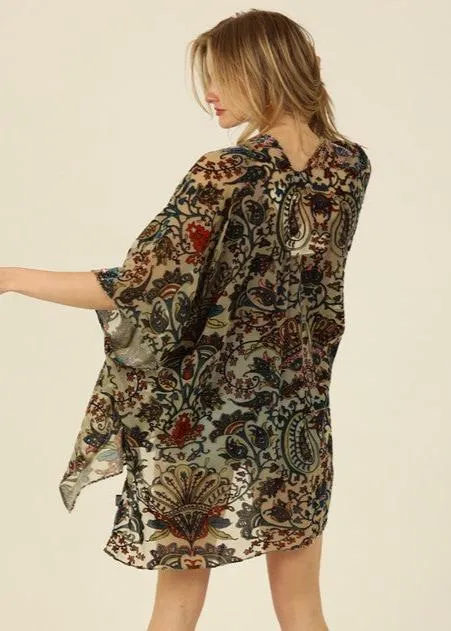 Paisley Kimono
