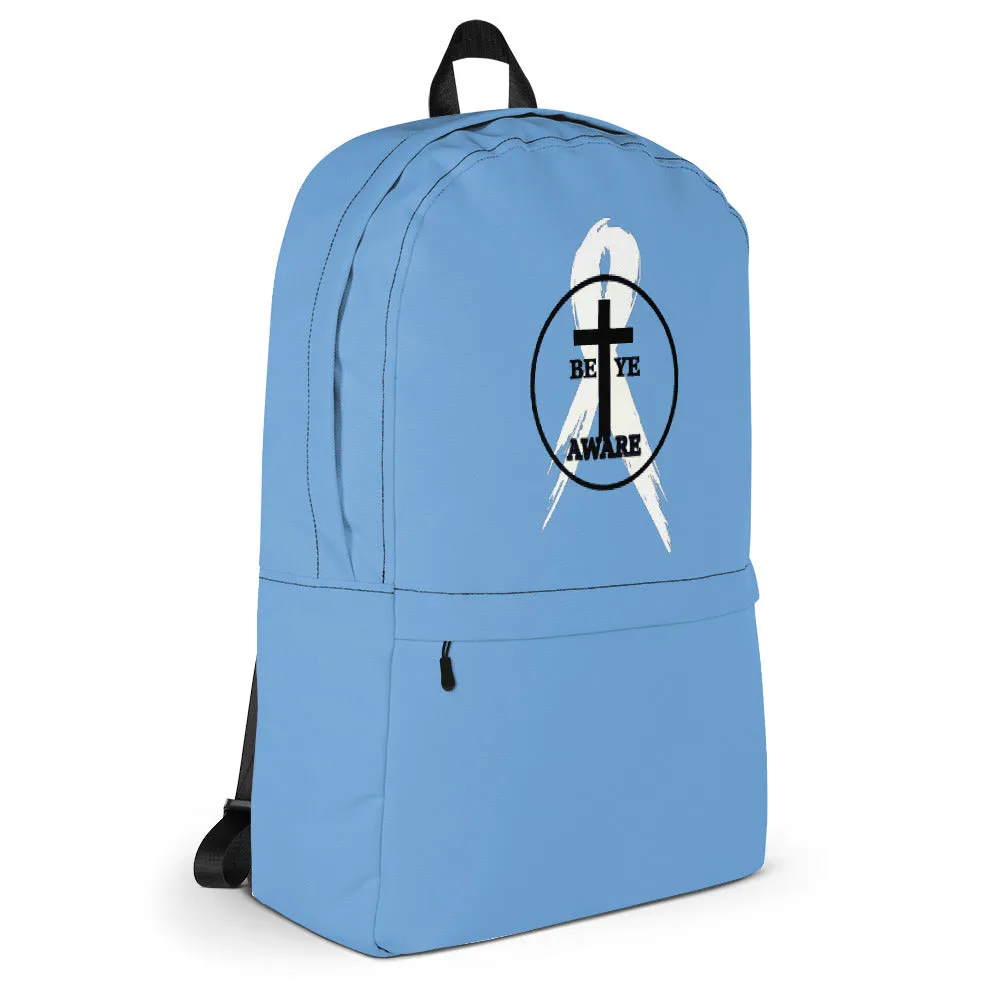 Prostate Cancer Awareness Backpacks