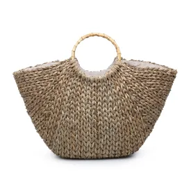 R1928 Natural Seagrass Satchel