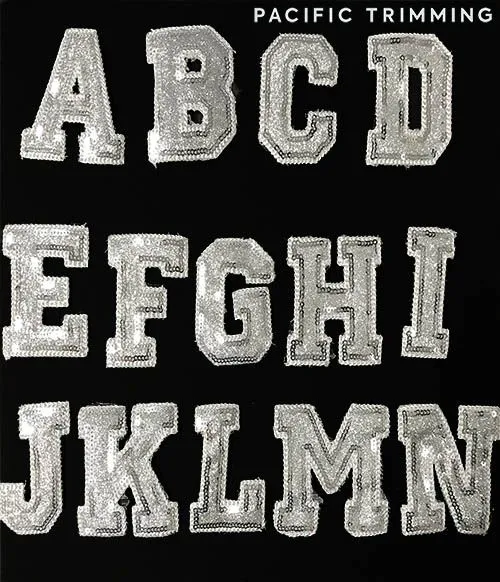 Sequin Letter Patches ( Alphabets A-Z ) : ZLP00001