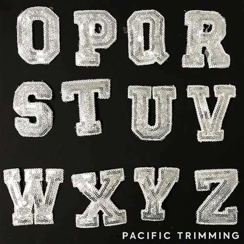 Sequin Letter Patches ( Alphabets A-Z ) : ZLP00001