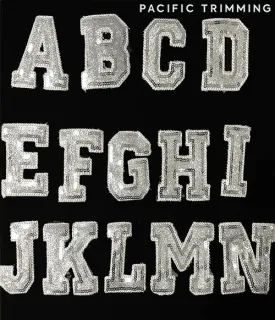 Sequin Letter Patches ( Alphabets A-Z ) : ZLP00001