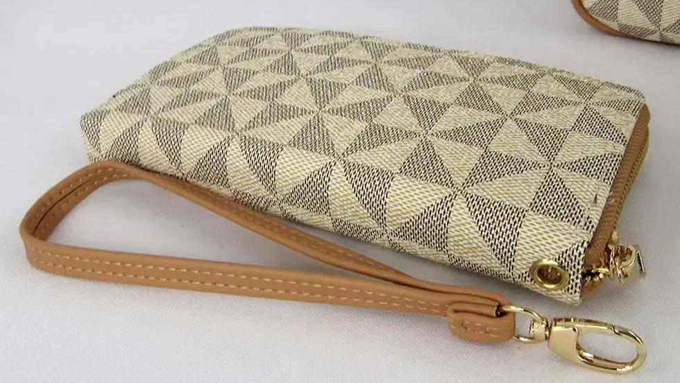Small Dome Crossbody Bag Monogram Print Set