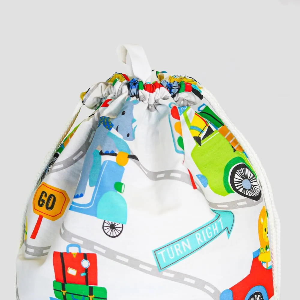 Zoo Escape Toy Storage Bag